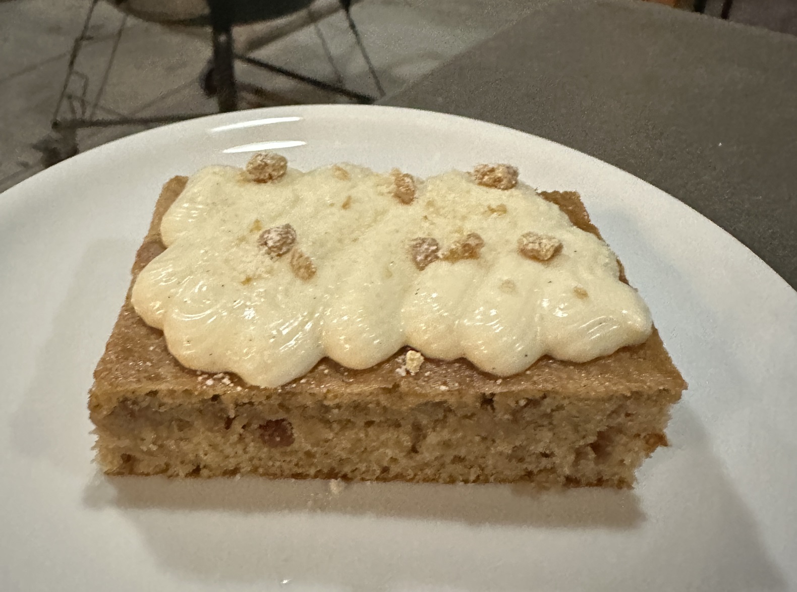 Chinese 5 Spice Cake with Ginger Icing