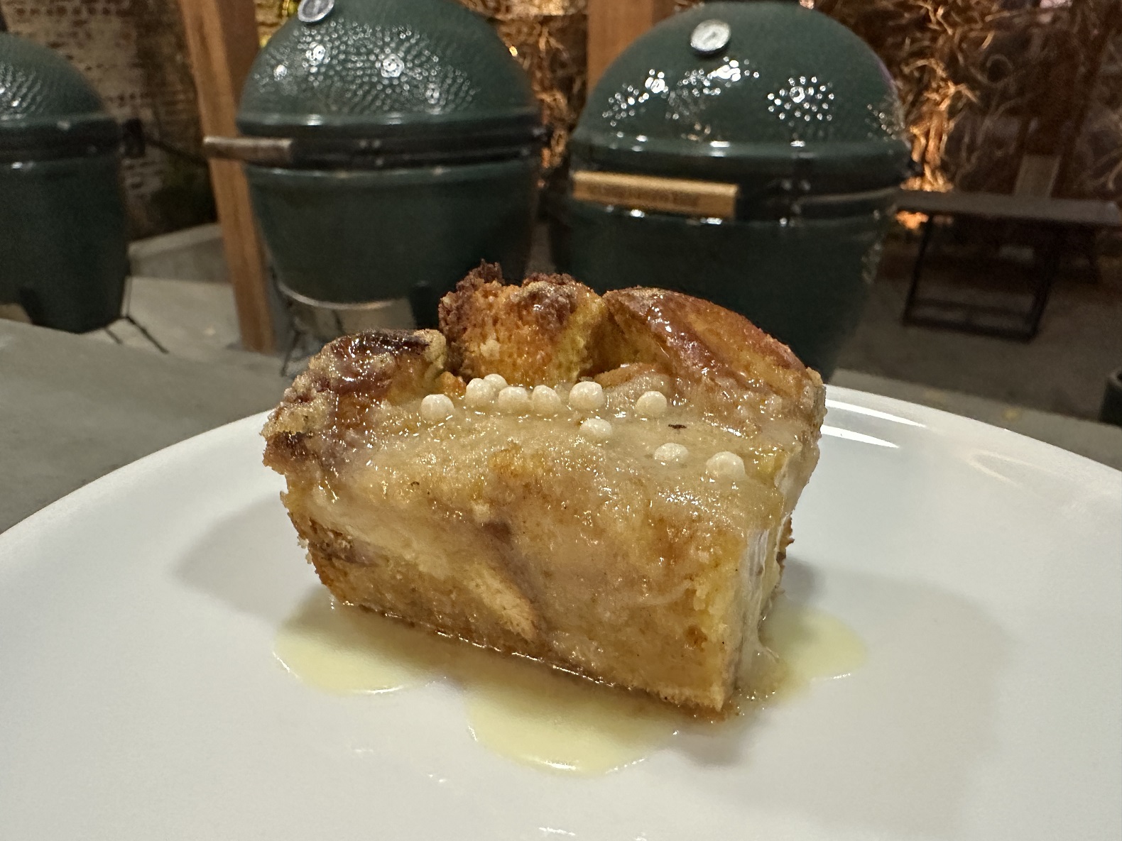 Pumpkin Brûlée Bread Pudding