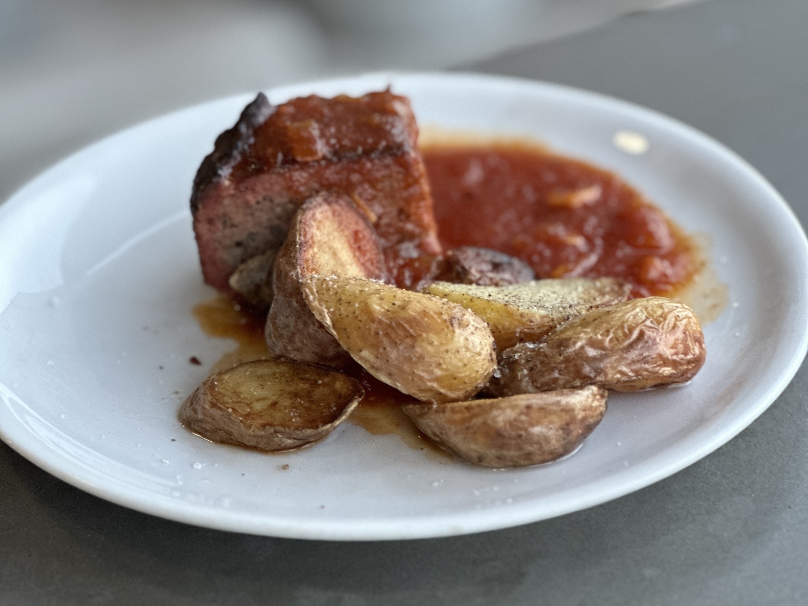 Sausage Meatloaf with Lemon and Parmesan