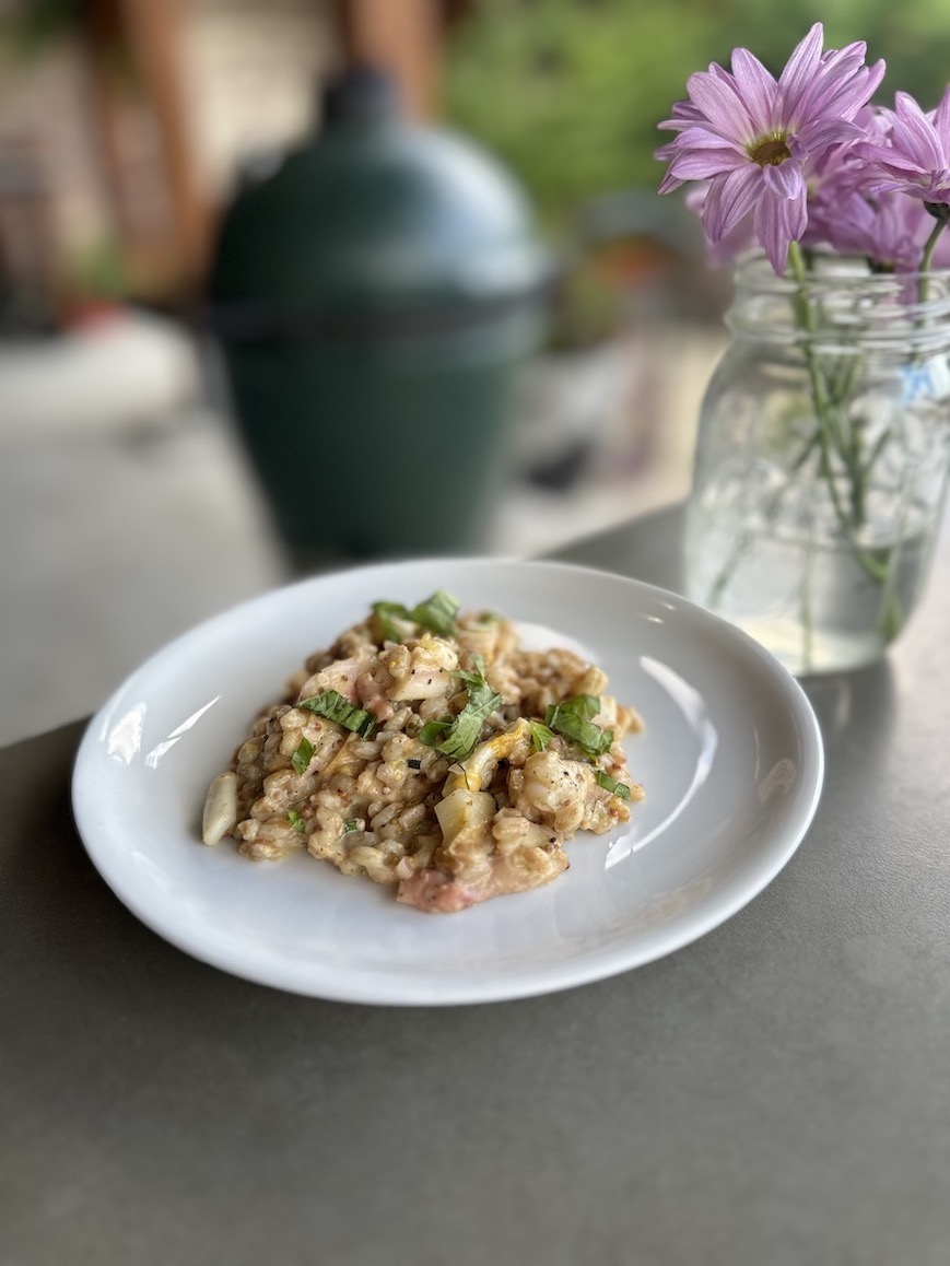 Seafood and Farro Salad