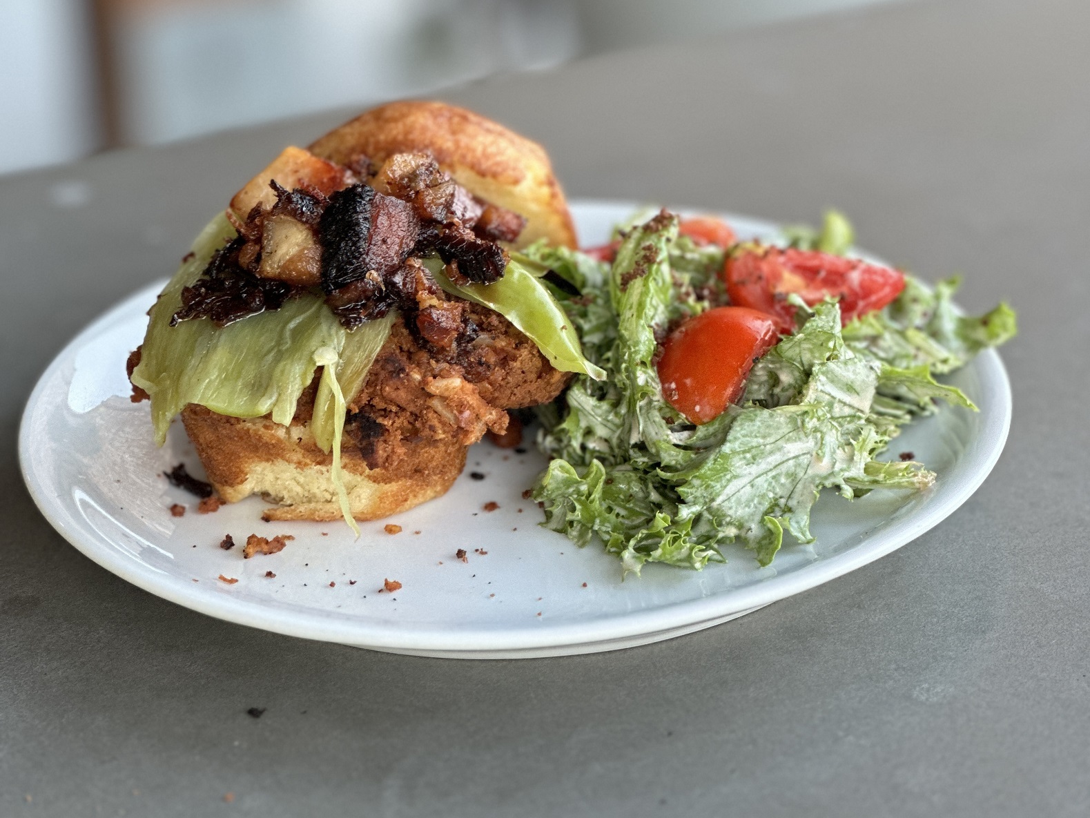 Easy Grilled Veggie Burger