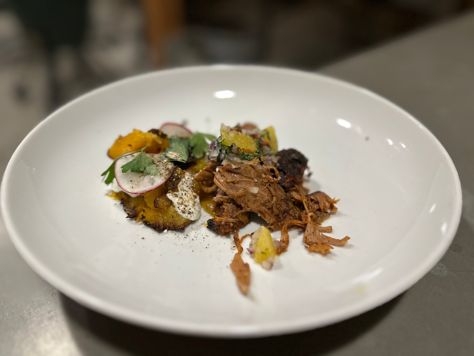Moroccan Spiced Pork Shoulder with Roasted Butternut Squash